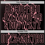 Sublimation Lightning Pink Jersey Medium Sports Uniform Custom Soccer Black Sublimation Lightning Pink Jersey Medium Sports Uniform Custom Soccer Black