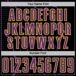 Soccer Purple-Yellow Jersey Uniform Lightning Black Sublimation Custom Sports