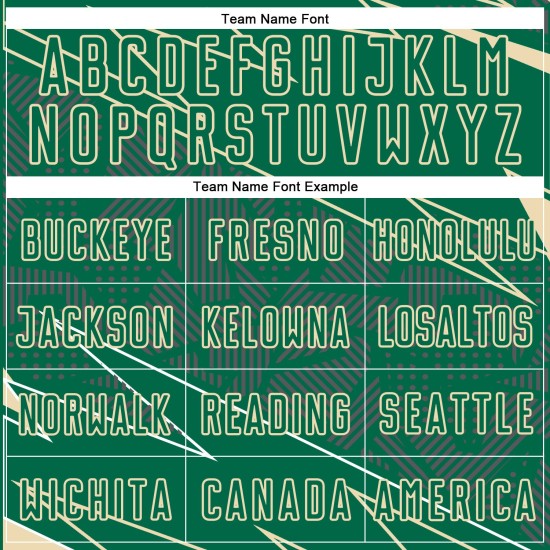 Kelly Soccer Jersey Lines Cream Custom Green Uniform Sports Sublimation Kelly Soccer Jersey Lines Cream Custom Green Uniform Sports Sublimation