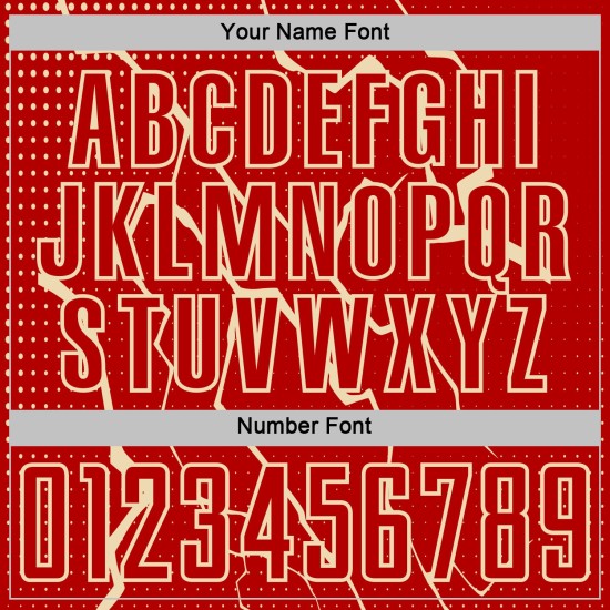 Sublimation Uniform Cream Lightning Custom Jersey Sports Red Soccer Sublimation Uniform Cream Lightning Custom Jersey Sports Red Soccer